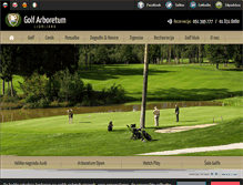 Tablet Screenshot of golfarboretum.si